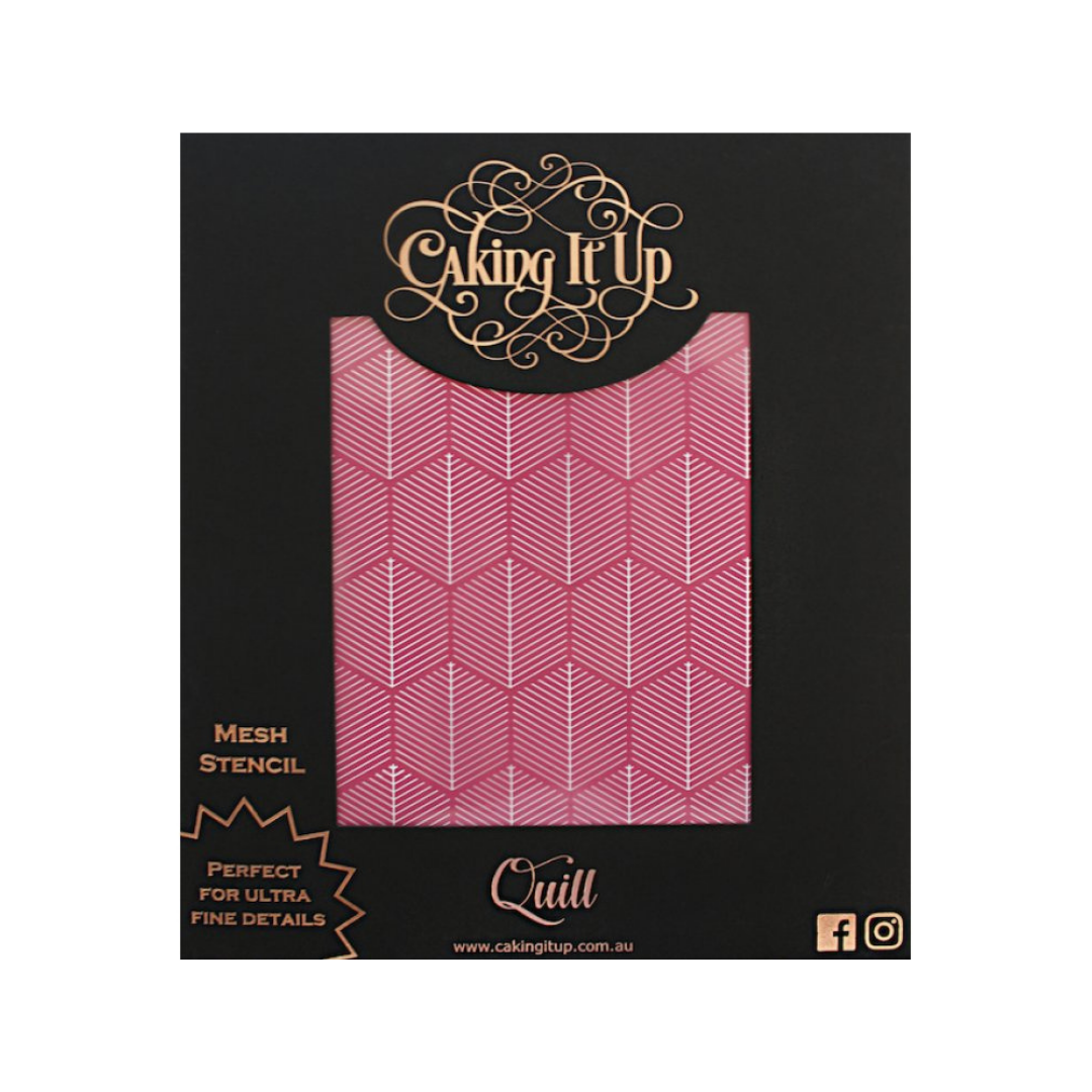 Caking It Up Mesh Stencil – Quill