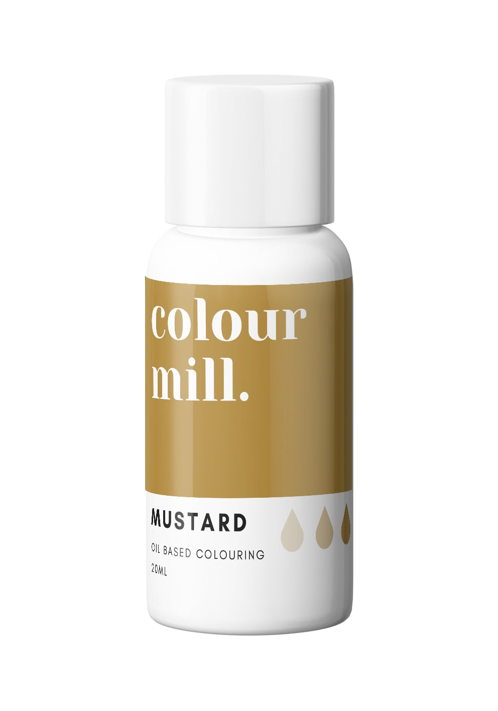 Colour Mill Oil Based Colouring 20ml - Mustard