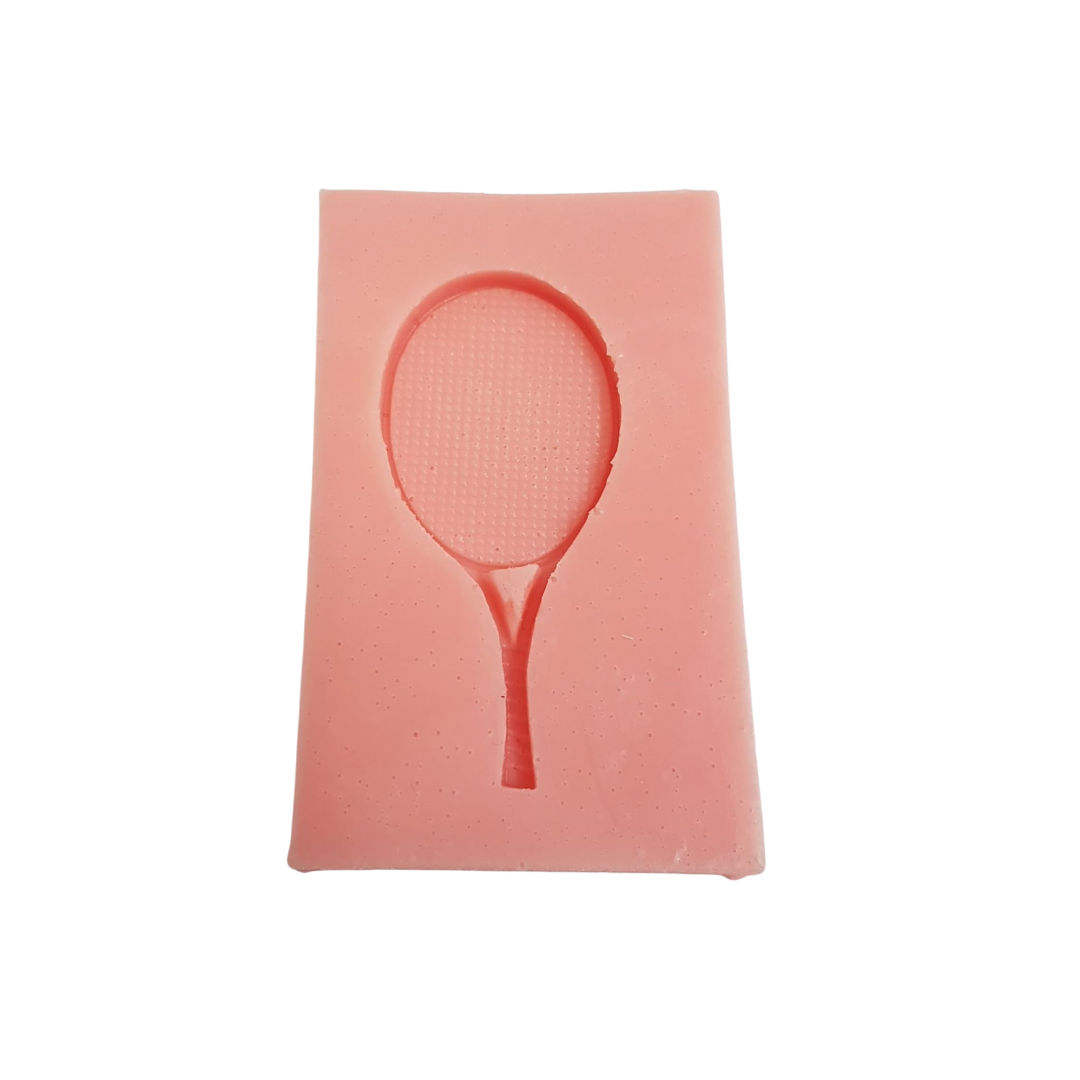 Caroline's Silicon Mould - Tennis Racquet 50mm