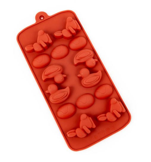 Easter Egg, Chick & Bunny Silicone Mould