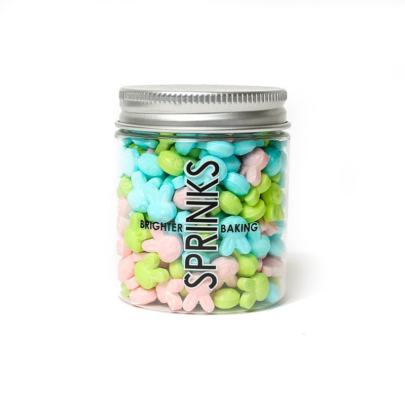 Pastel Easter Bunnies Sprinkles - Sprinks 70g