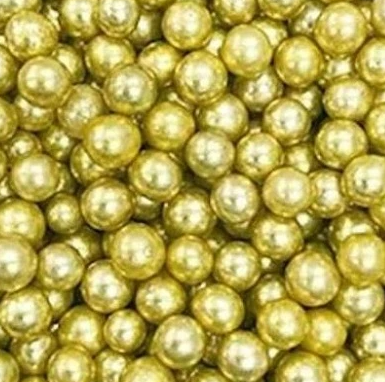 Cachous 6mm Gold - 100G