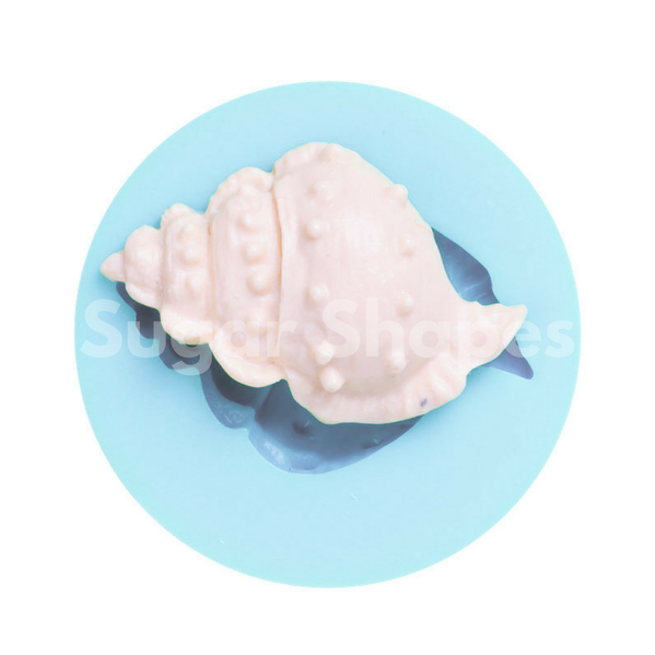 Sugar Shapes Conch Seashell Mold