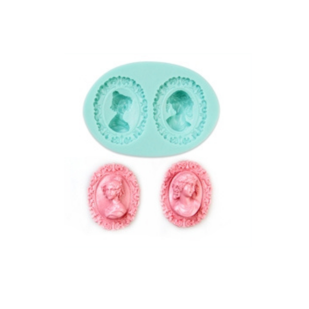 Silicone Mould - 3D Cameos