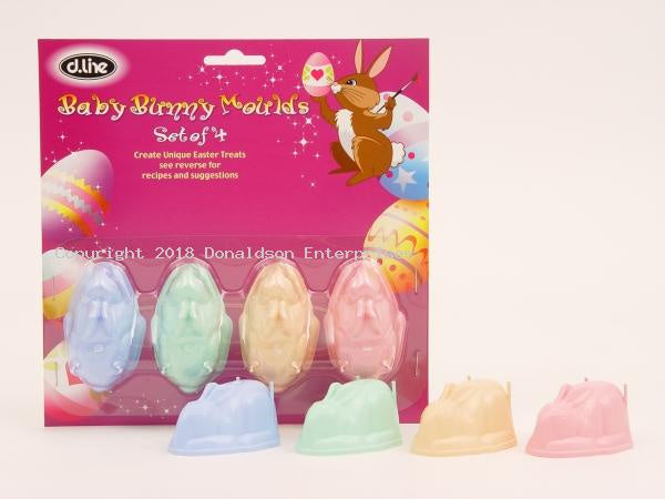 Baby Bunny Mould set 4