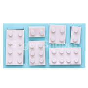 Sugar Shapes Lego Block 6pc Silicon Mould