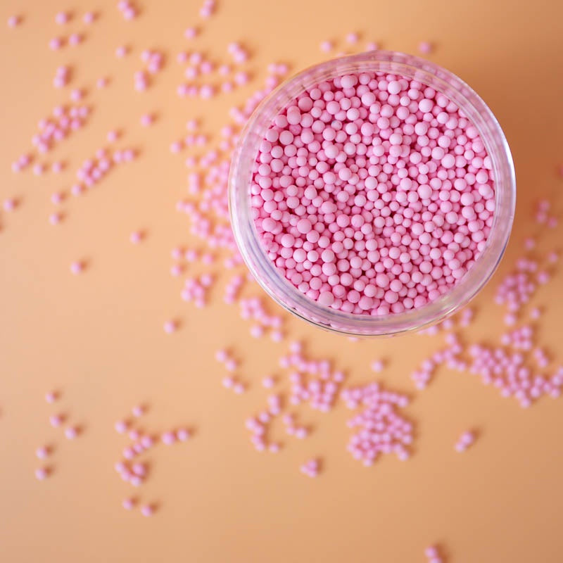 PASTEL PINK Nonpareils (65g) - by Sprinks