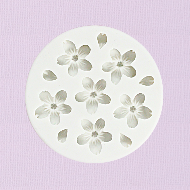Caking it Up - Flowers Assorted 3 Silicone Mould