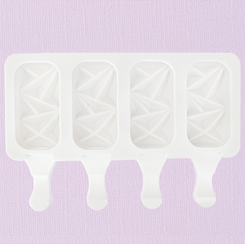 Caking it Up - Cake Popsicle Geometric Silicone Mould