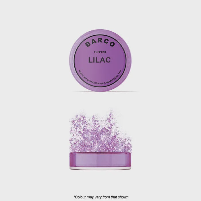 Barco Flitter Glitter Lilac Non Toxic 10ml