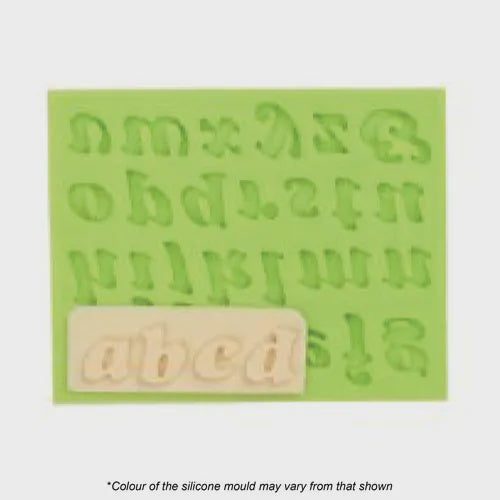 Lowercase Letter Set 1 Silicone Mould