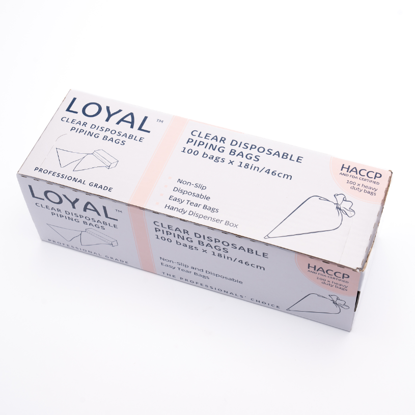 Loyal Disposable Piping Bags Clear 18" (100pc)