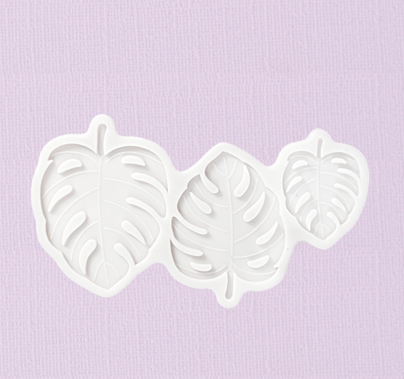 Caking it Up - Monstera Palm Leaves Silicone Mould