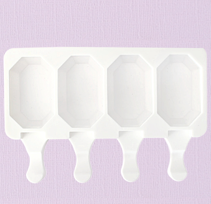 Caking it Up - Cake Popsicle Octagon Silicone Mould