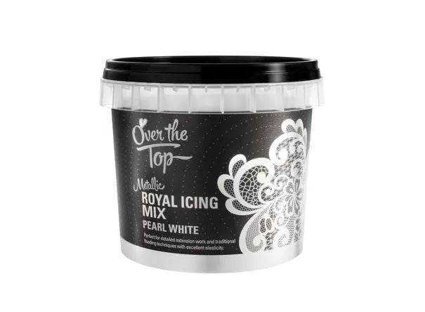 Over The Top Royal Icing Mix Pearl White 150g