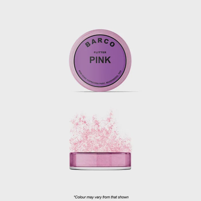 Barco Flitter Glitter Pink Non Toxic 10ml