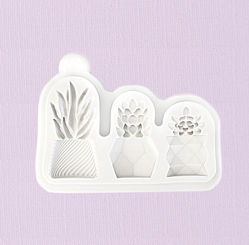 Caking it Up - Pot Plants Silicone Mould
