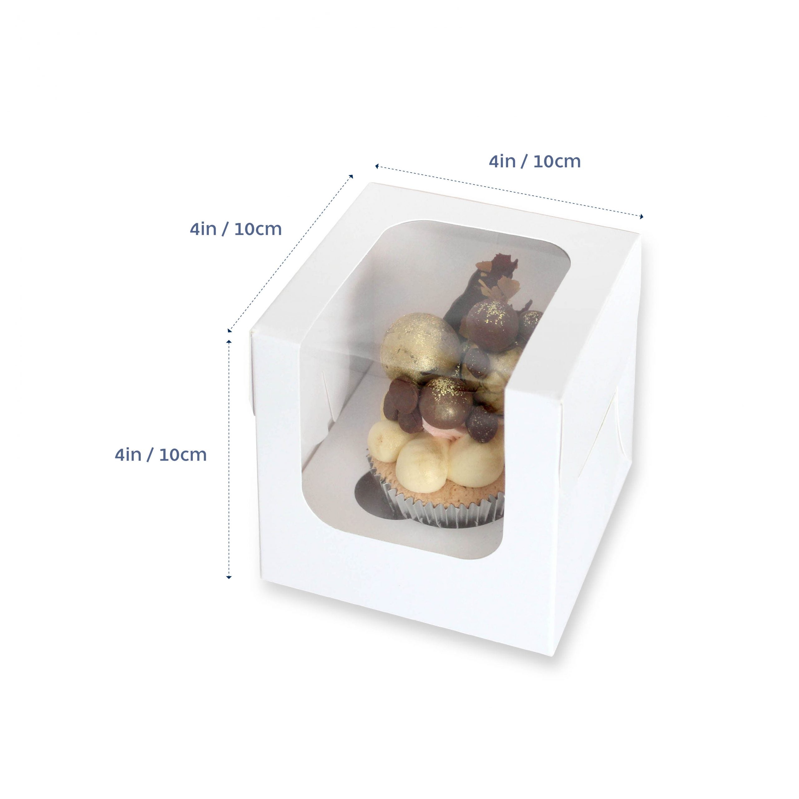 Loyal Single Cupcake Boxes - 10 Pack