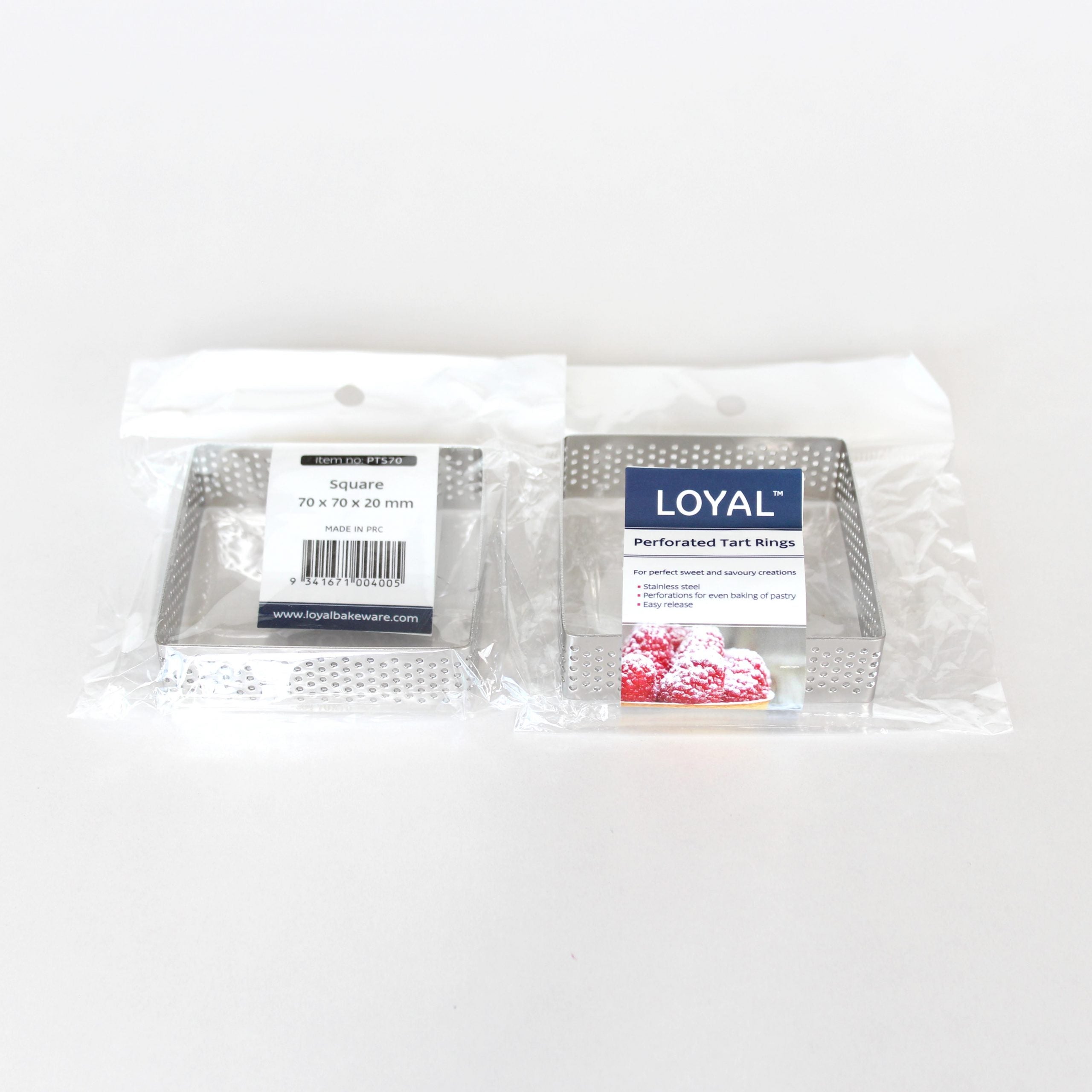 LOYAL 75mm Perforated Square Ring
