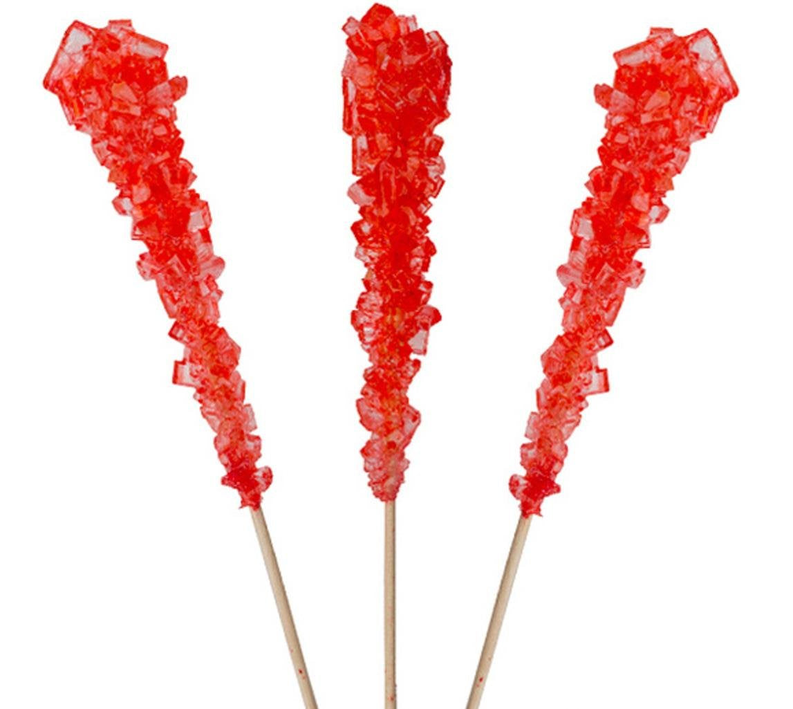 Rock Crystal Stick - Red