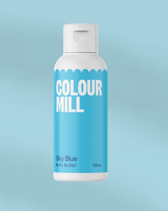 Colour Mill Oil Based Colouring 100ml - Sky Blue