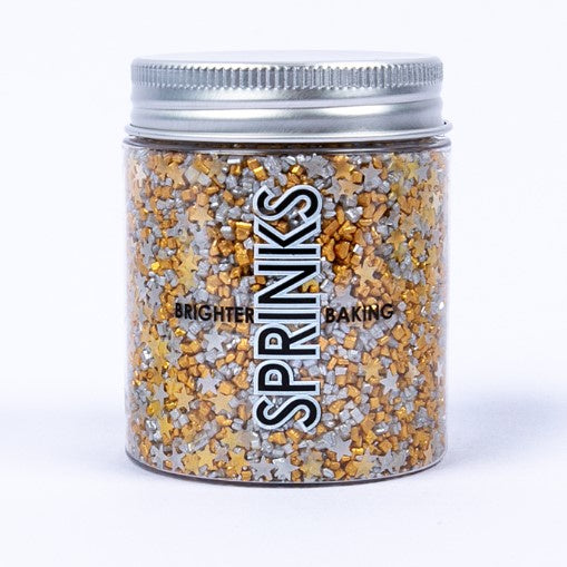 Gold Rush Glitz Sprinkles - Sprinks 80g
