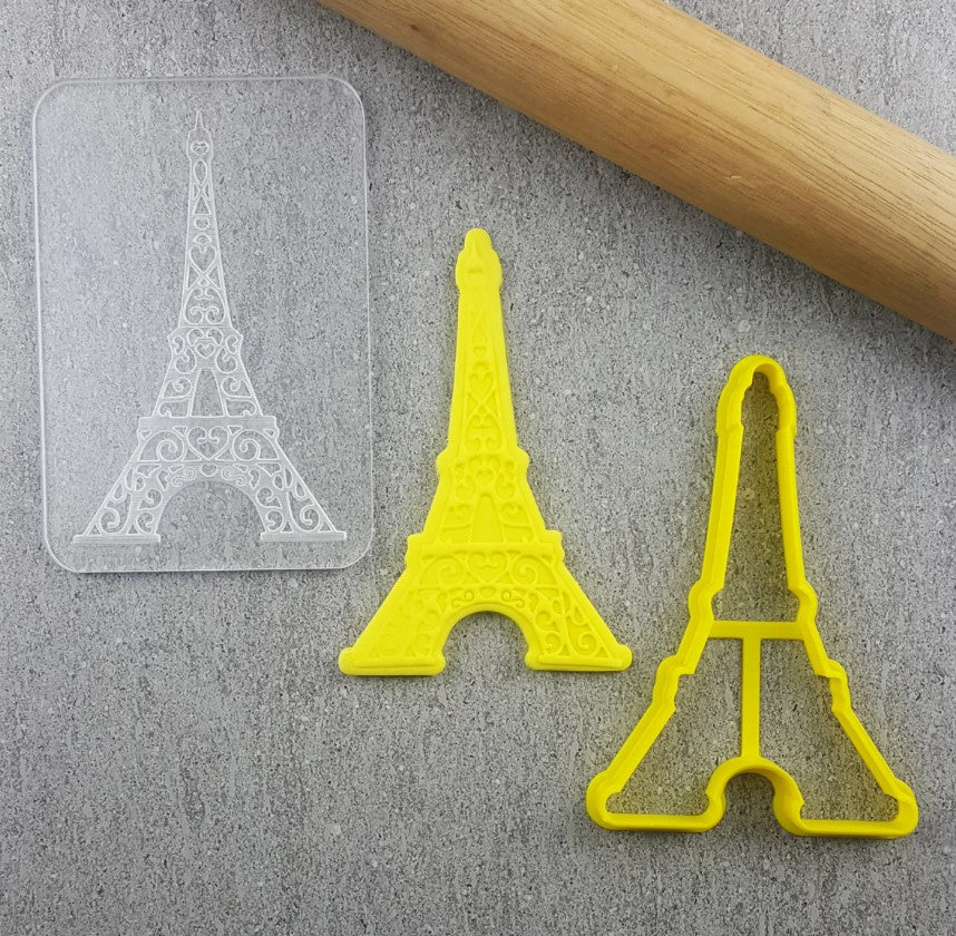 Eiffel Tower Cutter and Debosser Set